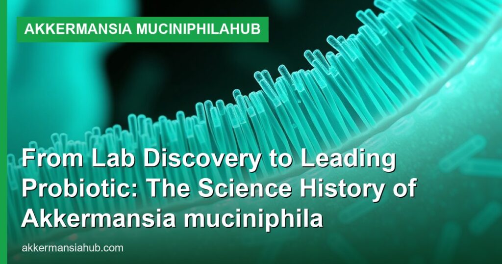 From Lab Discovery to Leading Probiotic: The Science History of Akkermansia muciniphila - Akkermansia muciniphilaHub